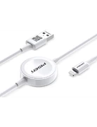 Sạc Pisen iWatch 2-in-1 Lightning - Chính hãng